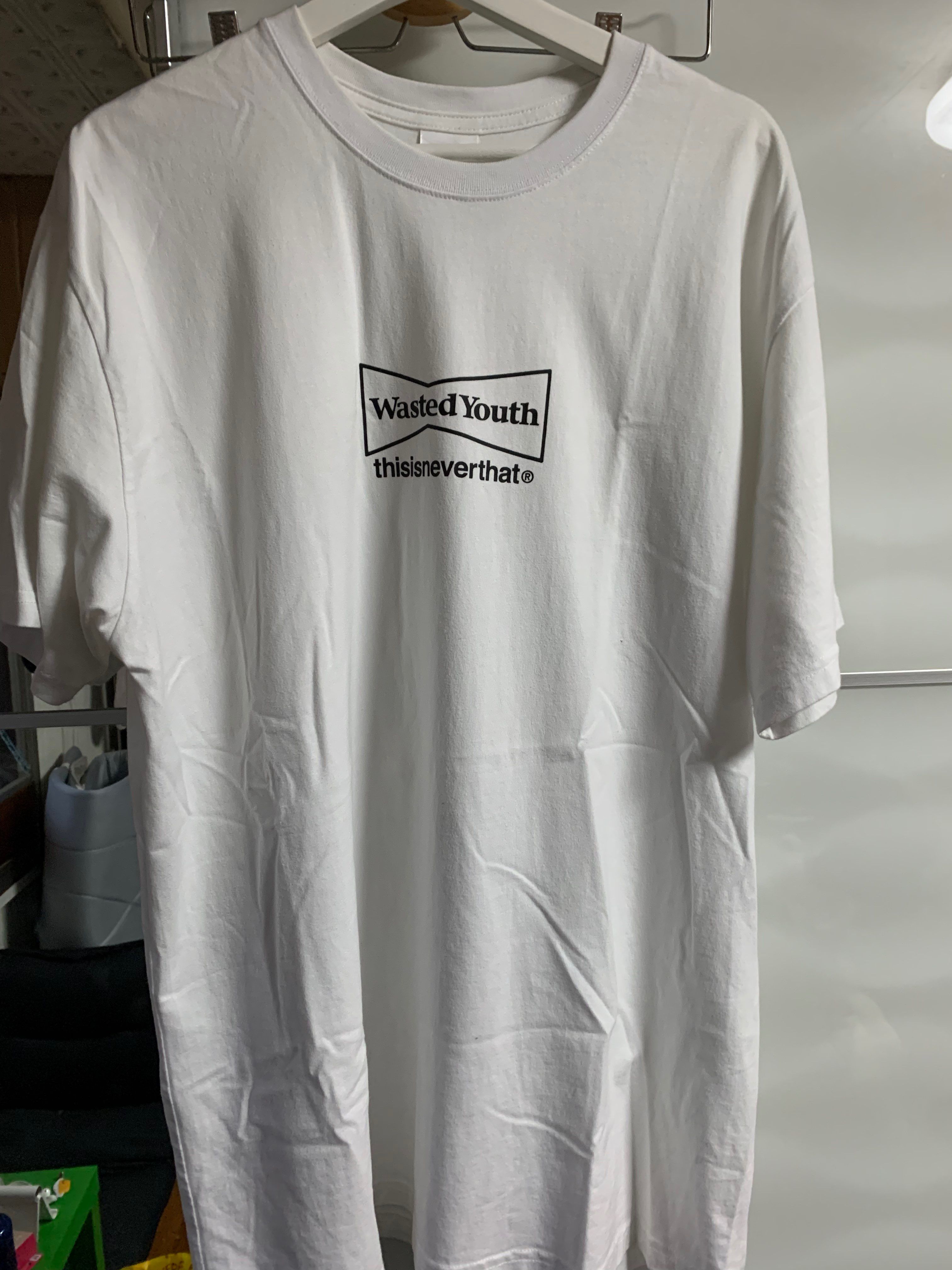 Wasted Youth x thisisneverthat T-SHIRT "White" / VERDY