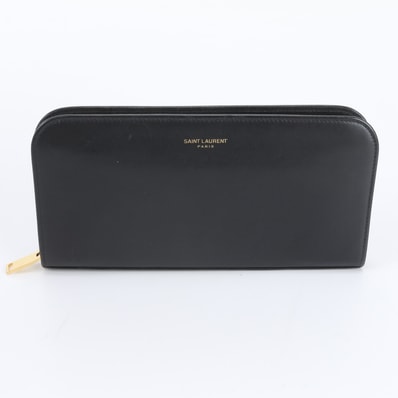 ■美品 サンローラン パリ 長財布 レザー