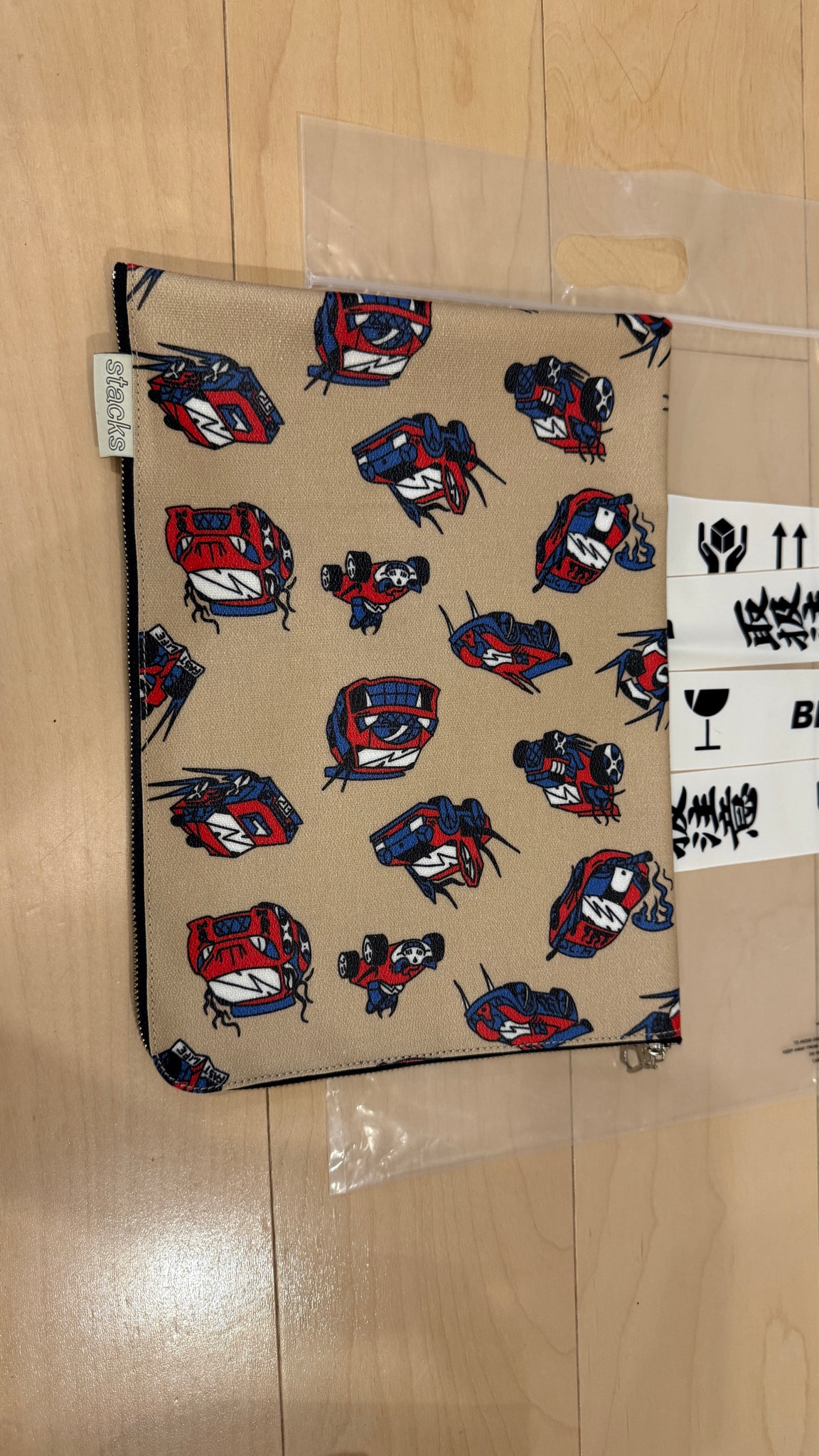 BlackEyePatch LAMBO FABRICK【STACKS by B.E.P】DOCUMENT CASE A4