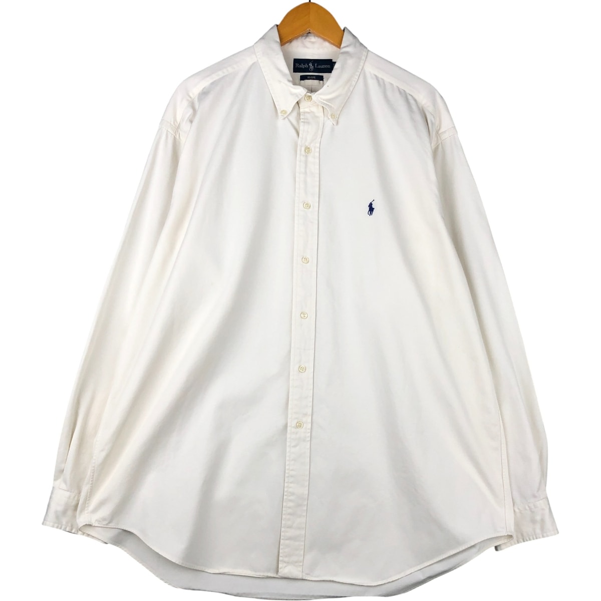 古着 ラルフローレン Ralph Lauren BLAKE 長袖 ボタンダウンシャツ メンズXL相当/eaa591287