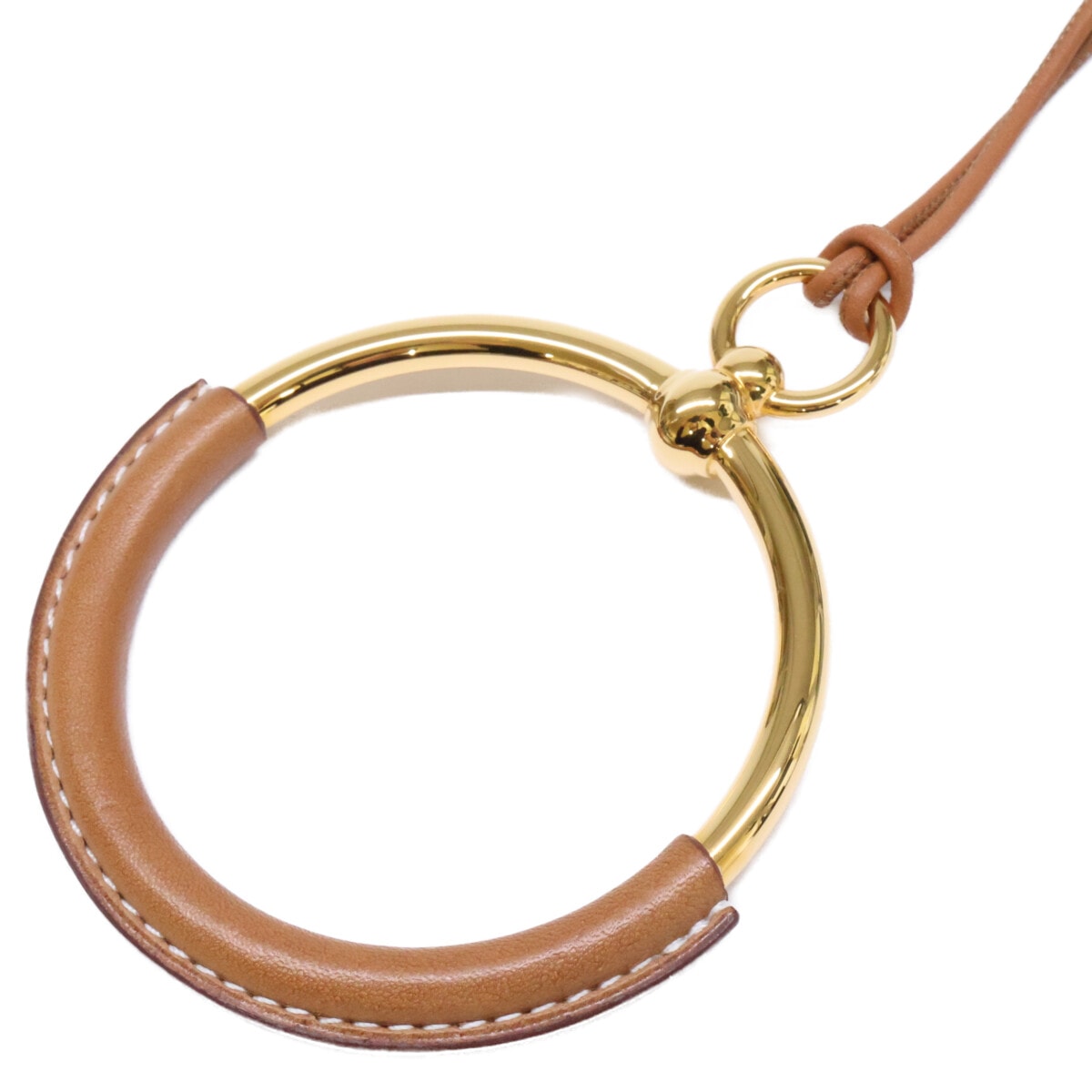 エルメス 【美品】ループグラン レザーコード