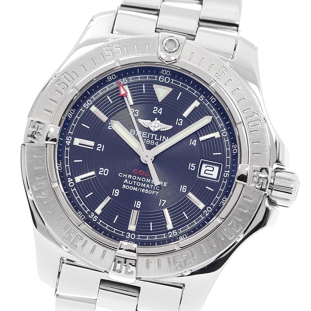 ★保 ブライトリング コルト デイト A17380 自動巻き メンズ 【中古】