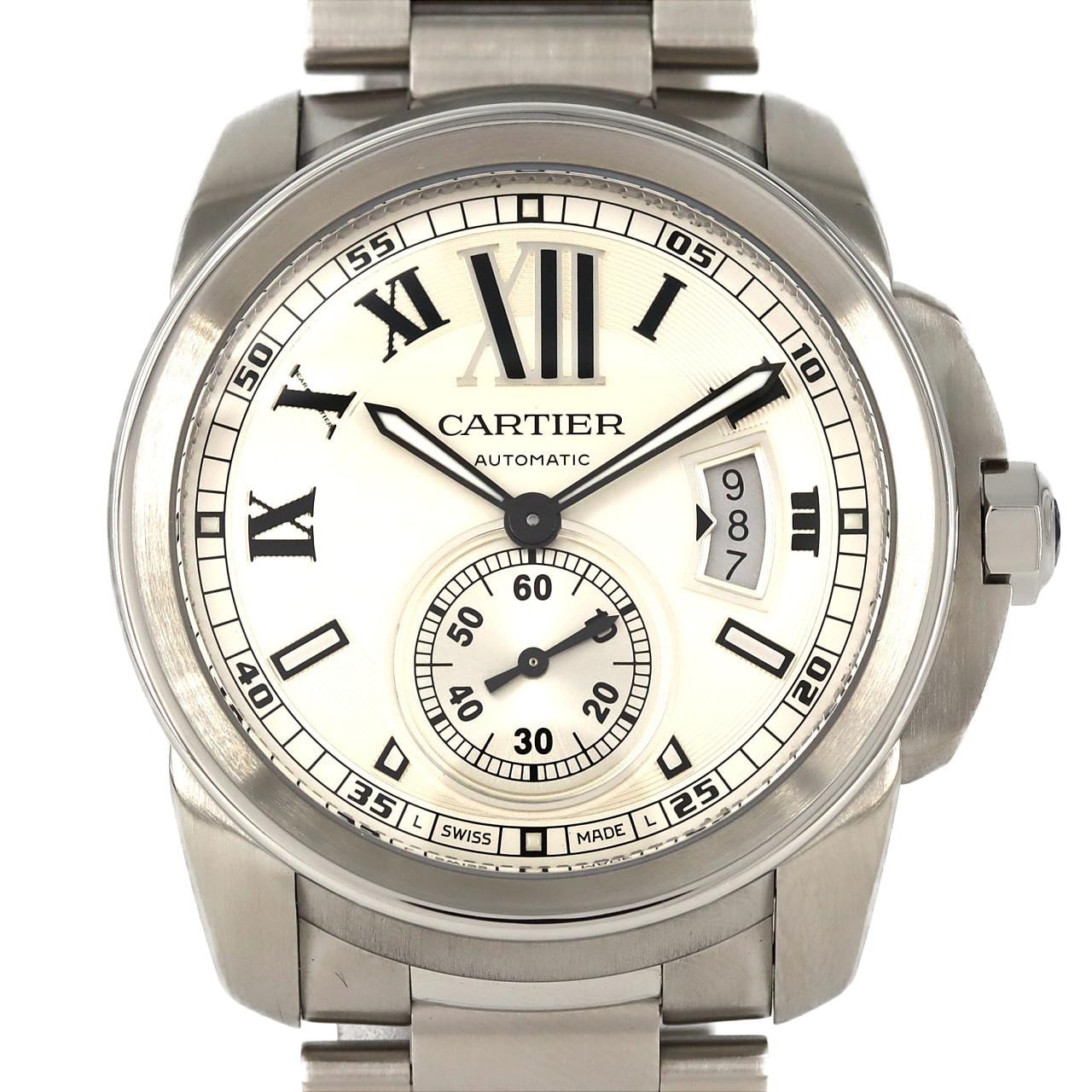 カルティエ カリブル・ドゥ・カルティエ LM W7100015 SS 自動巻