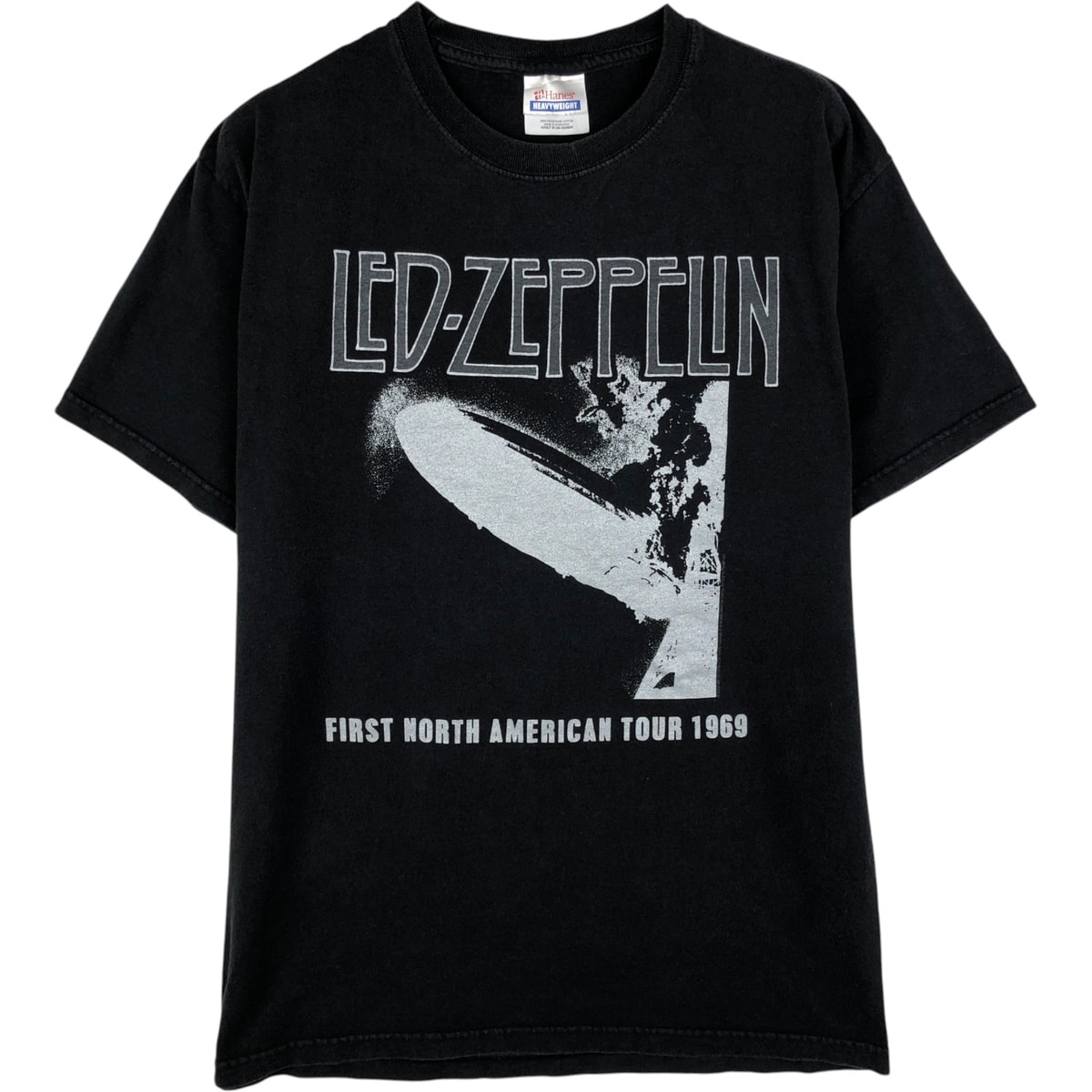 古着 ヘインズ Hanes LED ZEPPELIN レッドツェッペリン バンドTシャツ バンT メンズM相当/eaa647080