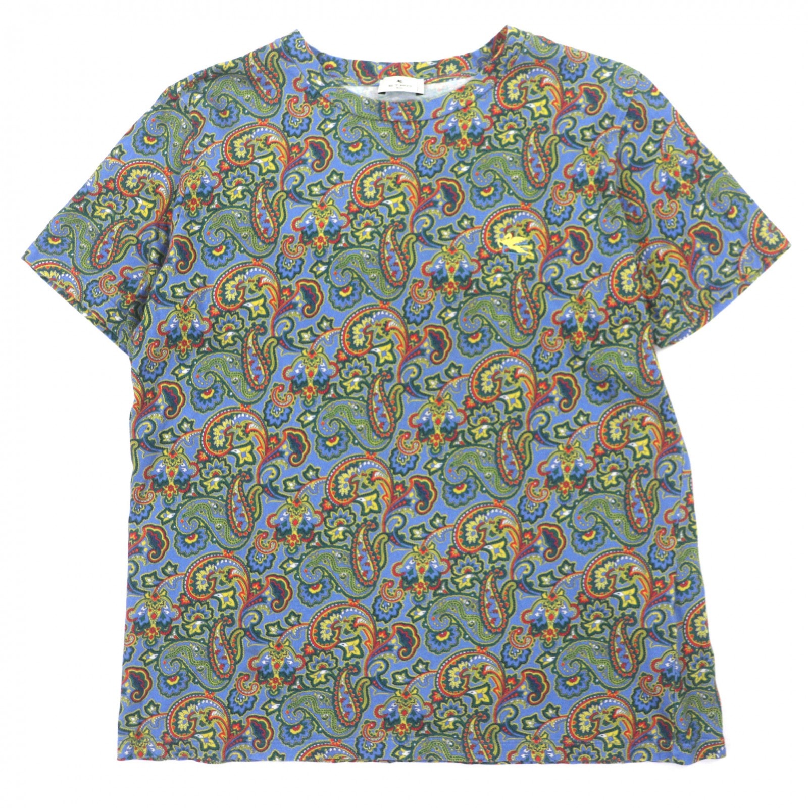 美品 エトロ 半袖Tシャツ マルチ メンズ 44 211-14516-9479
