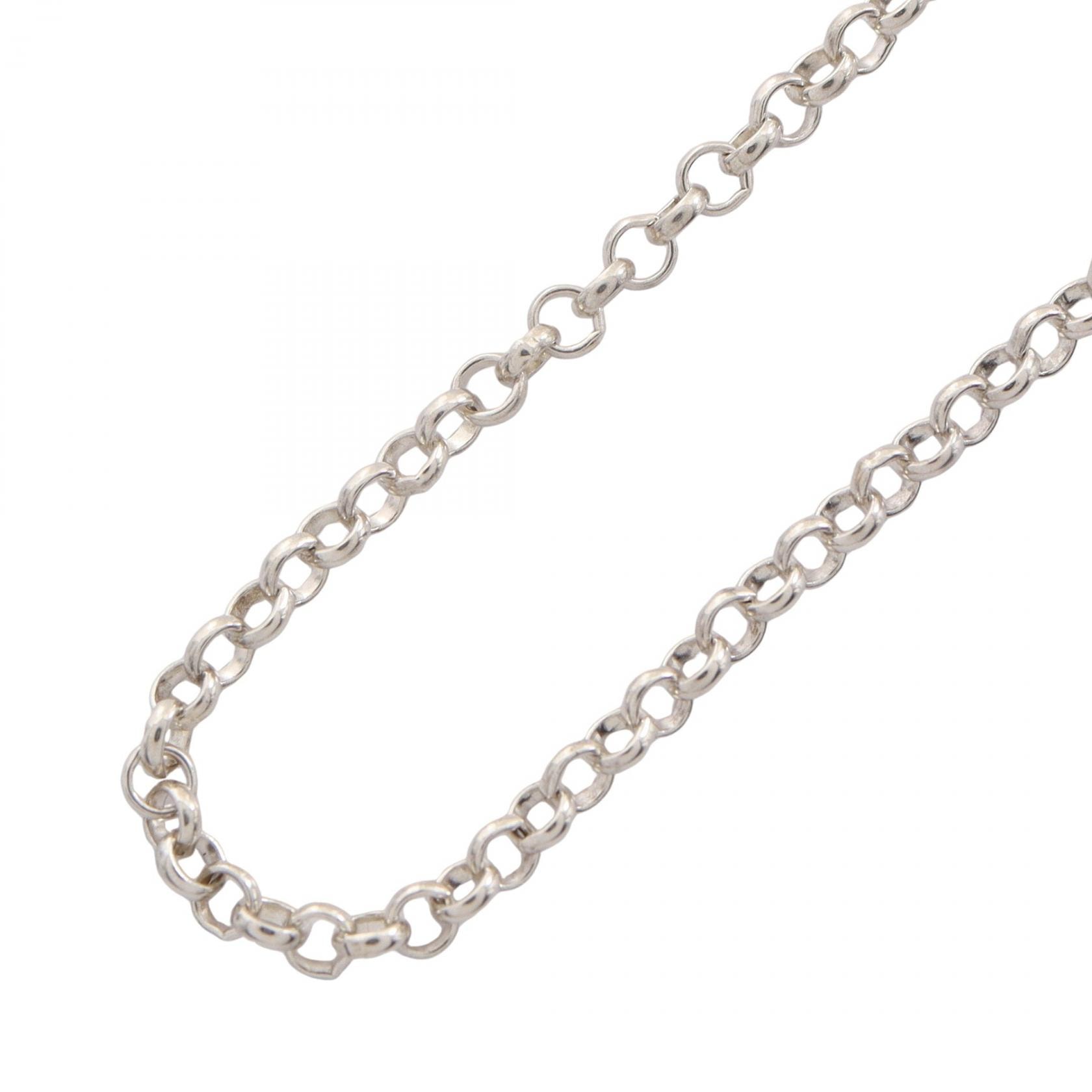 クロムハーツ CHROME HEARTS ロールチェーン18inch ネックレス ジュエリー シルバー925 メンズ シルバー系 205014937SLVI18001 【中古】