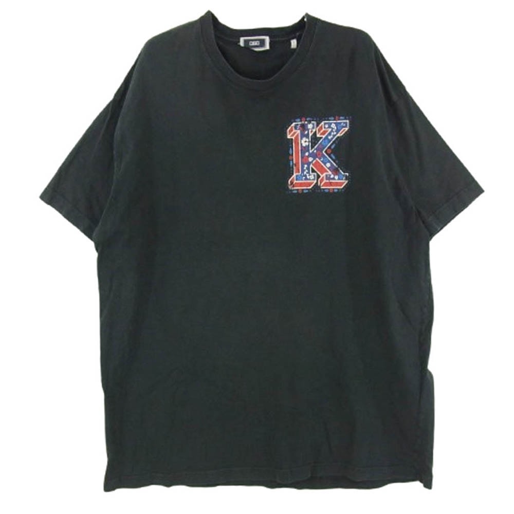 KITH キス Tシャツ ニードルポイント Tシャツ 半袖カットソー ブラック系 L【中古】