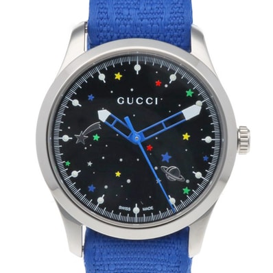 グッチ Gタイムレス 腕時計 時計 ステンレススチール YA1264183/126.4 クオーツ ユニセックス 1年保証 GUCCI 中古