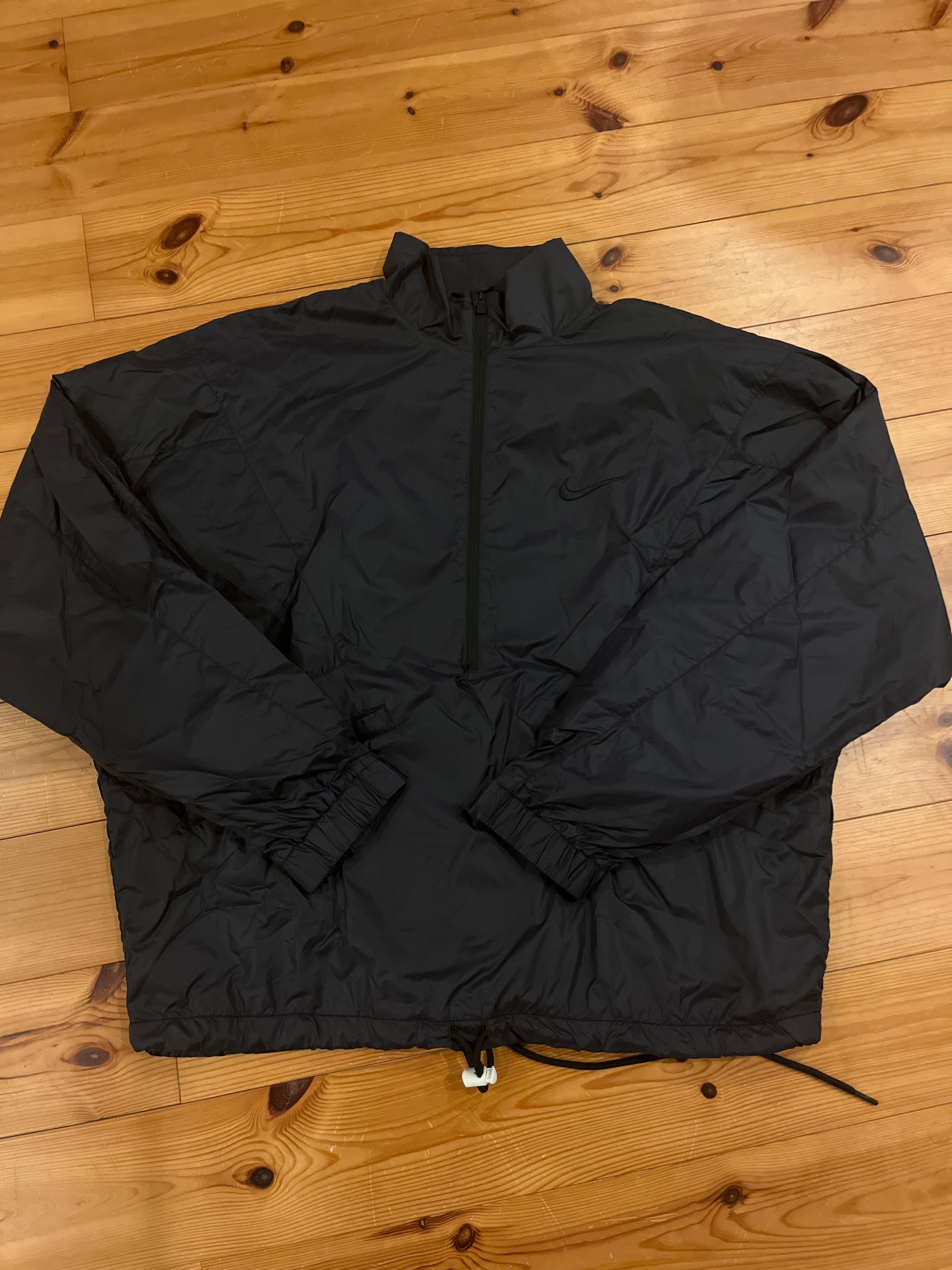 FEAR OF GOD / Nike Long Sleeve Half Zip Jacket "Black"