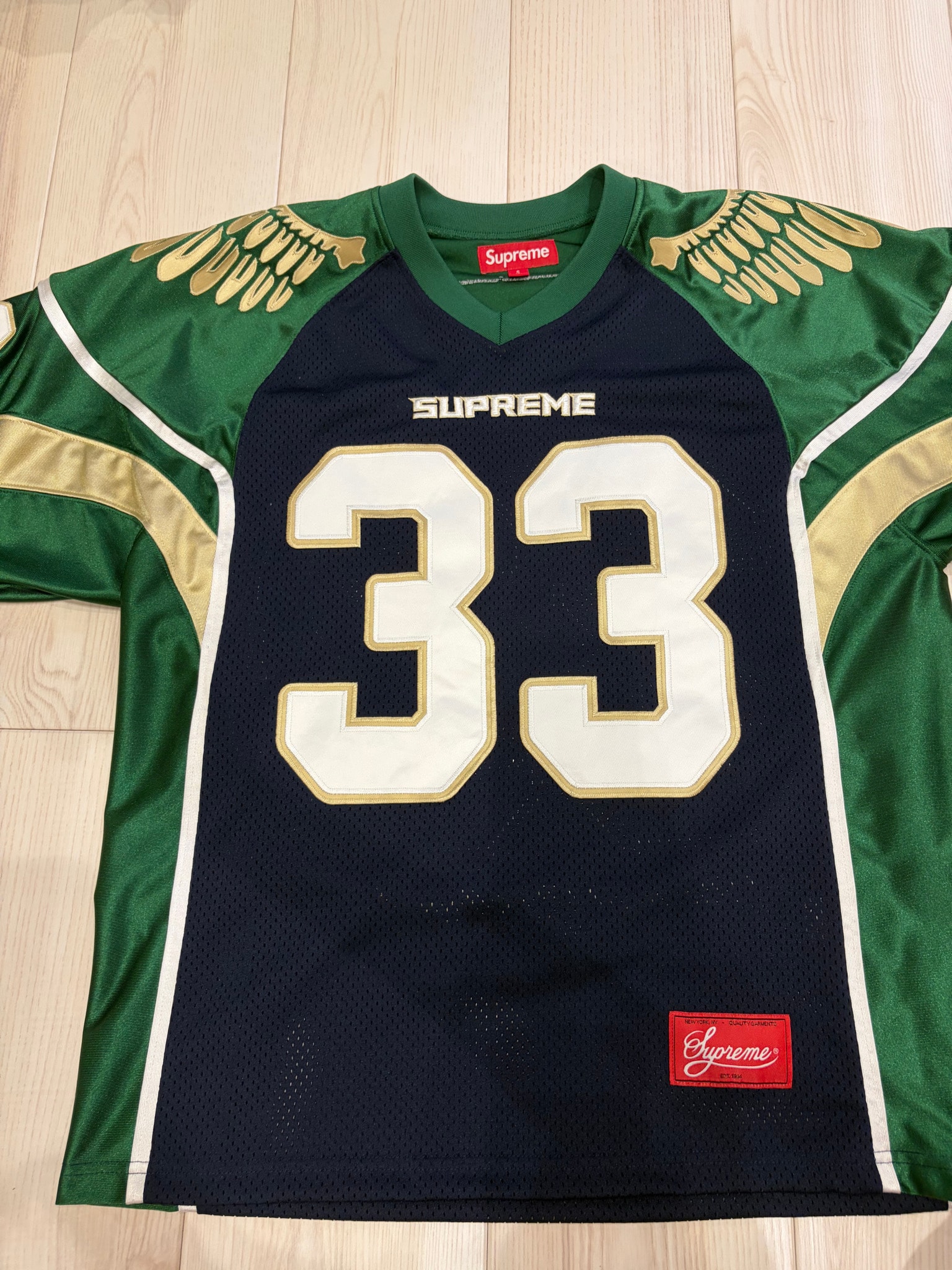 Supreme Wings Football Jersey "Navy"
