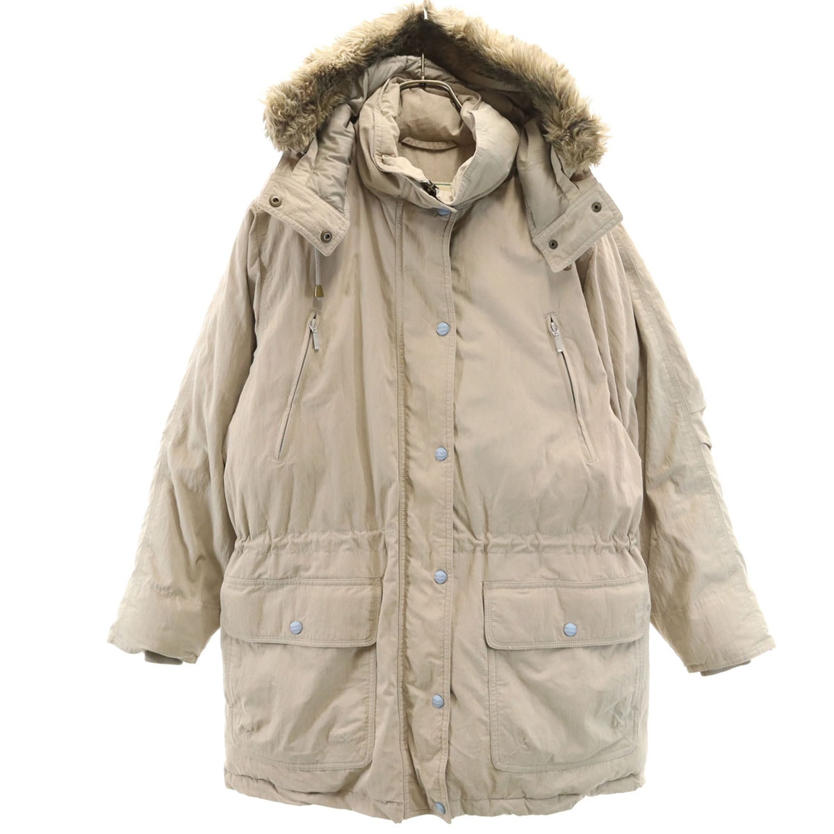 L.L.Bean エルエルビーン 90s オールド ダウンコート M ベージュ アウトドア