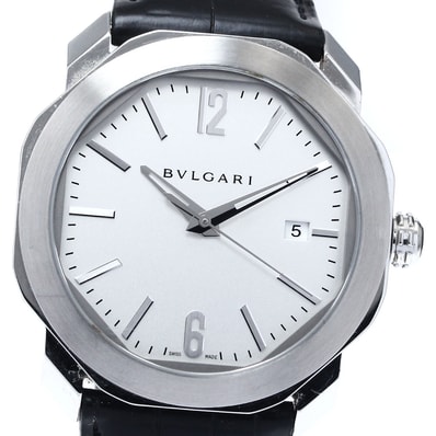 ☆良品 ブルガリ オクト デイト OC41S 自動巻き メンズ 【中古】