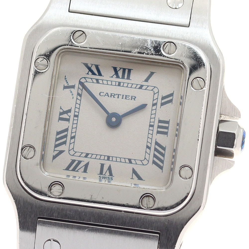 カルティエ サントスガルベSM  W20017D6 レディース 【中古】