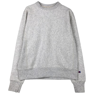 古着 チャンピオン Champion REVERSE WEAVE リバースウィーブ 無地 ブランクスウェットシャツ トレーナー メンズS相当/eaa480623