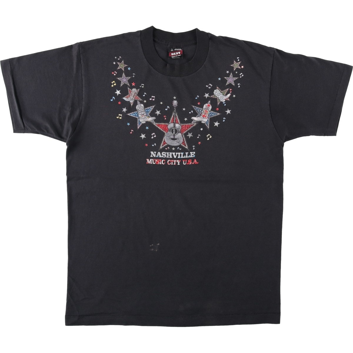 古着 90年代 フルーツオブザルーム FRUIT OF THE LOOM プリントTシャツ USA製 メンズL相当 ヴィンテージ/eaa642348