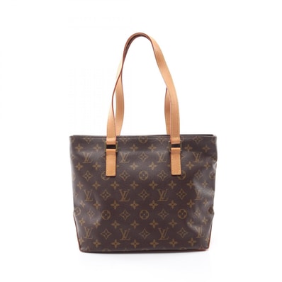 ルイ・ヴィトン LOUIS VUITTON カバピアノ ショルダーバッグ バッグ PVCコーティングキャンバス レザー モノグラム レディース ブラウン系 M51148 【中古】