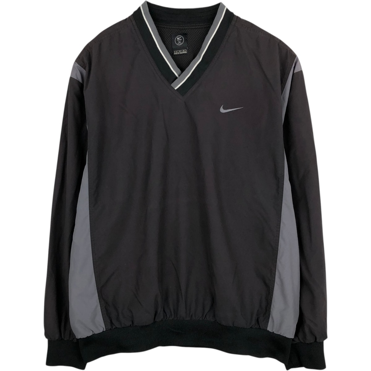 古着 ナイキ NIKE GOLF ゴルフ Vネック ウォームアッププルオーバー メンズL相当/eaa630937