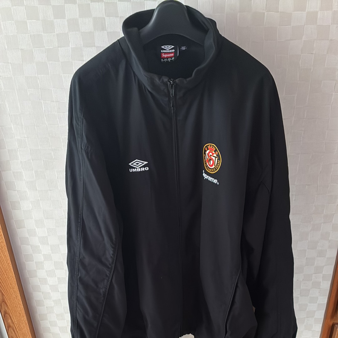 Supreme x Umbro Cotton Ripstop Track Jacket (26SS) "Black"