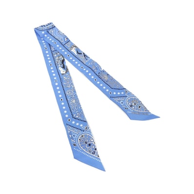 エルメス ENTRE CIEL ET MER BANDANA ツイリー 063017S スカーフ