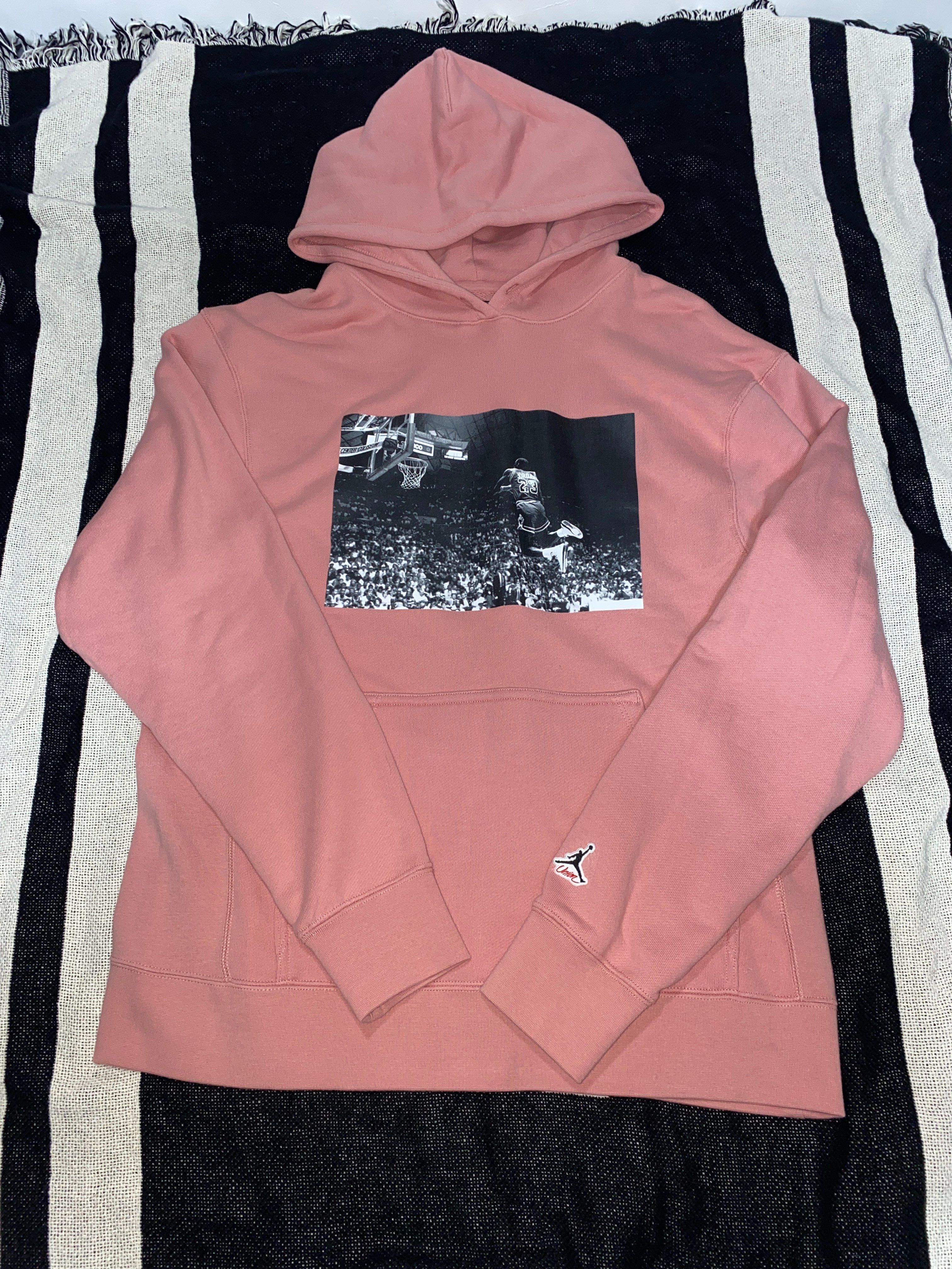 Air Jordan x Union Flying High Hooded Sweatshirt "Pink"