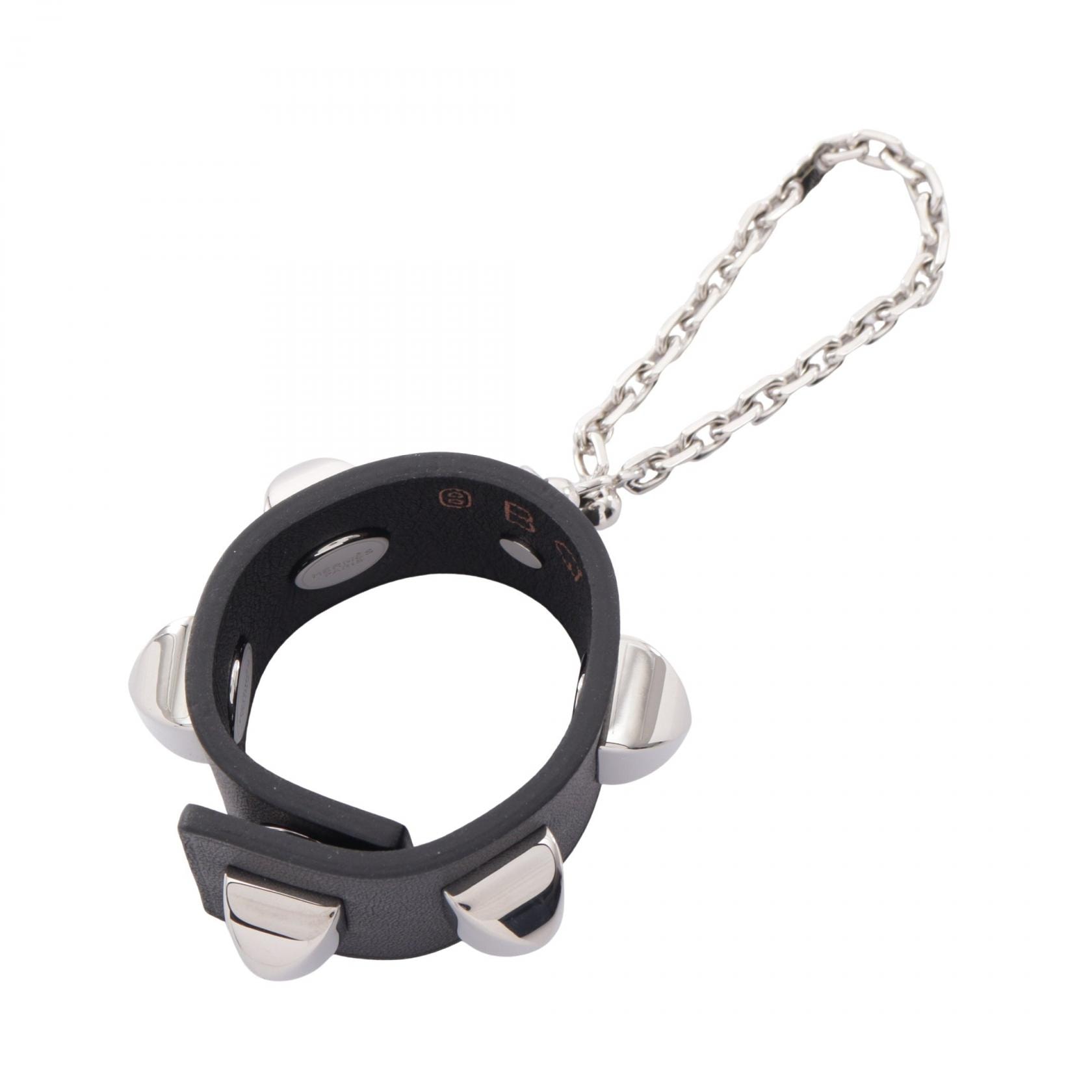 エルメス HERMES リヴァル チャーム アクセサリー ヴォースウィスト レディース ブラック系 【中古】