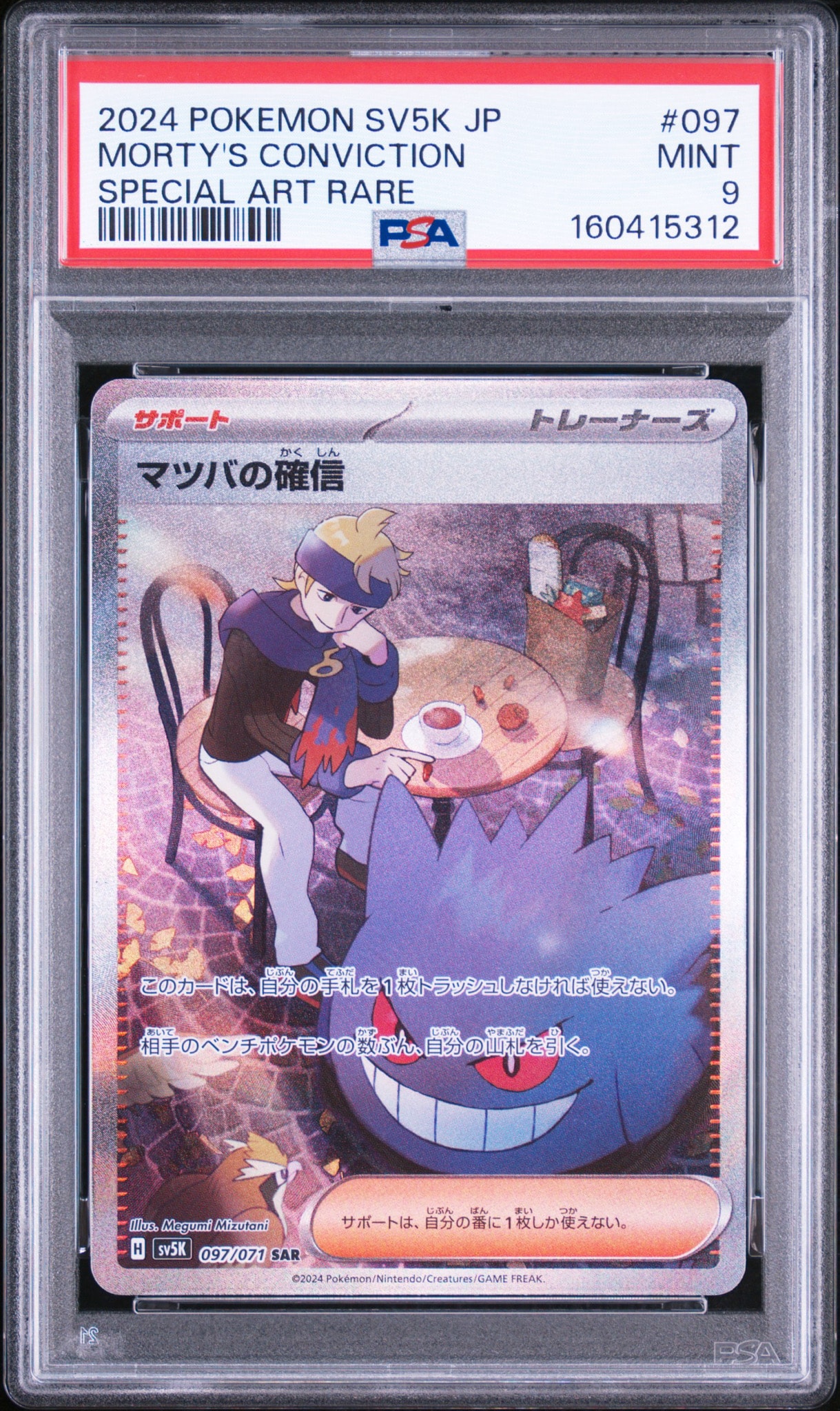 マツバの確信 SAR [SV5K 097/071](拡張パック「ワイルドフォース」)