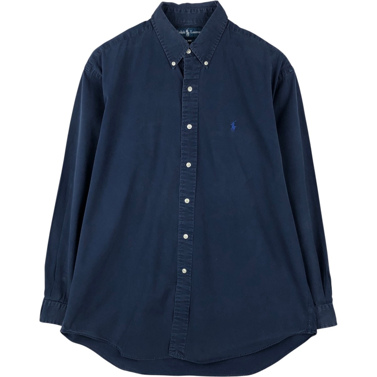 古着 ラルフローレン Ralph Lauren BLAKE 長袖 ボタンダウンシャツ メンズL相当/eaa666424