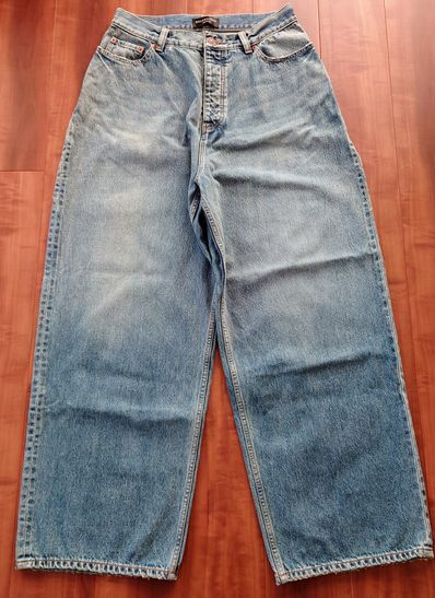 BALENCIAGA Large Baggy Jeans "Blue"