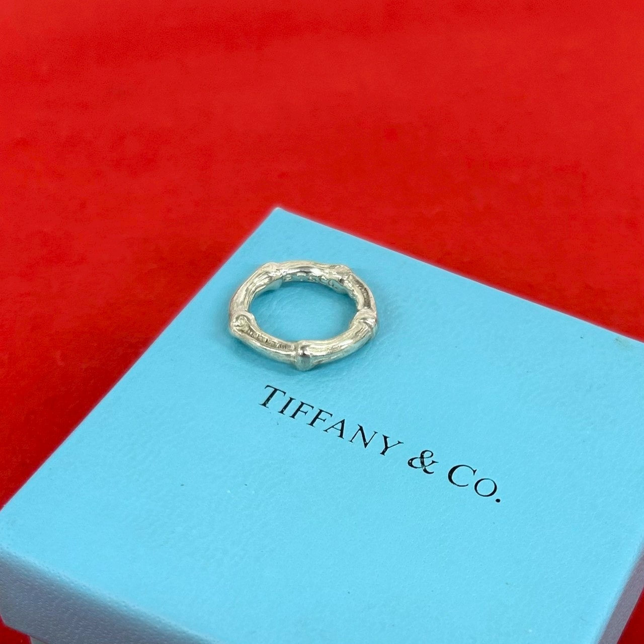 TIFFANY&Co. ティファニー バンブー リング シルバー925 リング・指輪 5号 シルバー
 00036