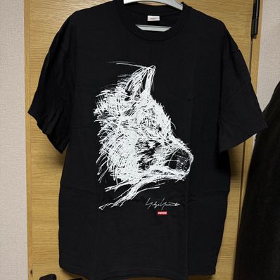 Supreme / Yohji Yamamoto® Scribble Wolf Tee "Black"