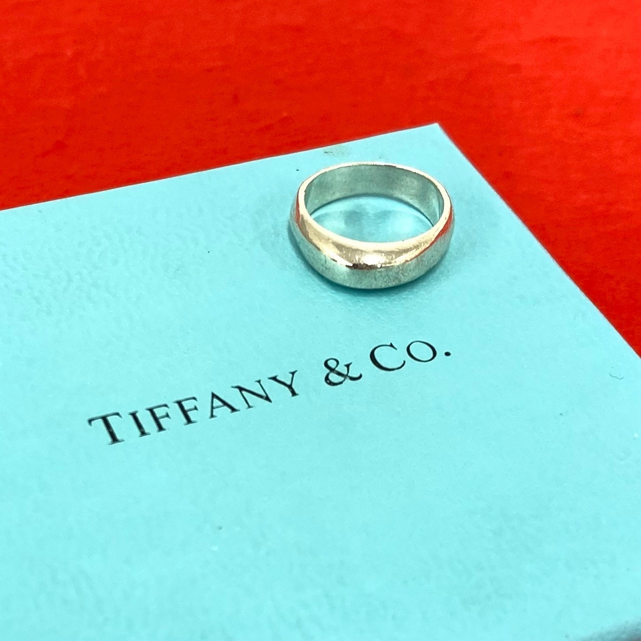 TIFFANY&Co. ティファニー ナイフエッジ リング シルバー925 リング・指輪 6号 シルバー
 -0512