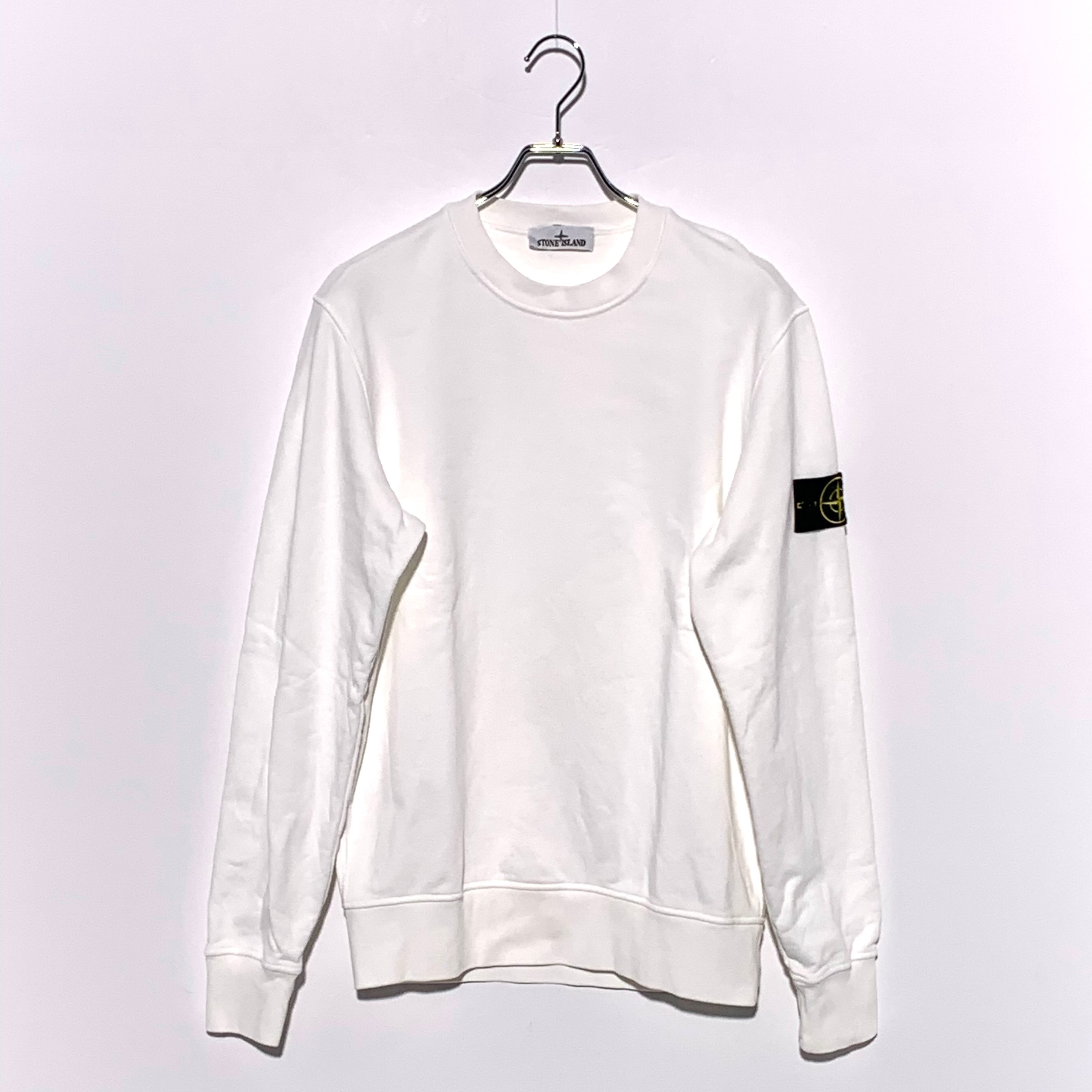 Stone Island Crewneck Sweatshirt White
