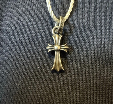 Chrome Hearts Cross Baby Fat Charm "Silver"