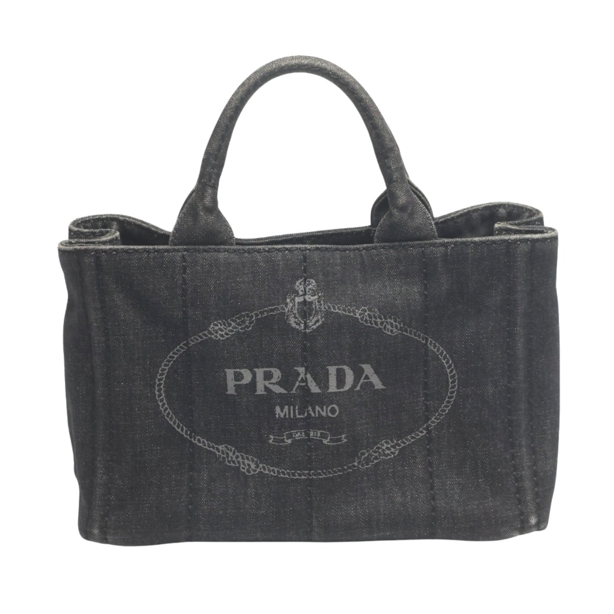 プラダ PRADA カナパ B2439G デニム トートバッグ
