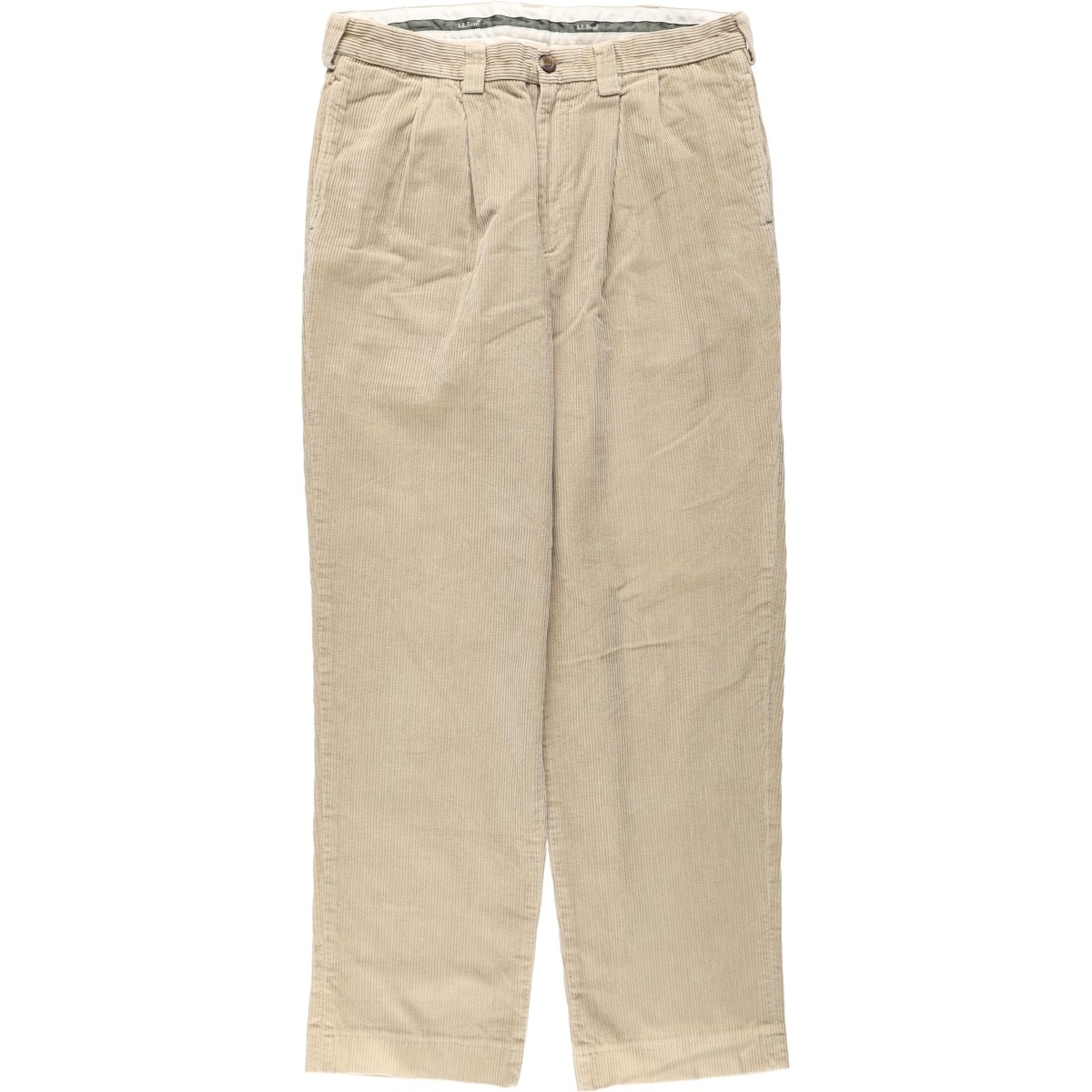 古着 90~00年代 エルエルビーン L.L.Bean CLASSIC FIT ツータック コーデュロイパンツ メンズw35相当 ヴィンテージ/eaa681938