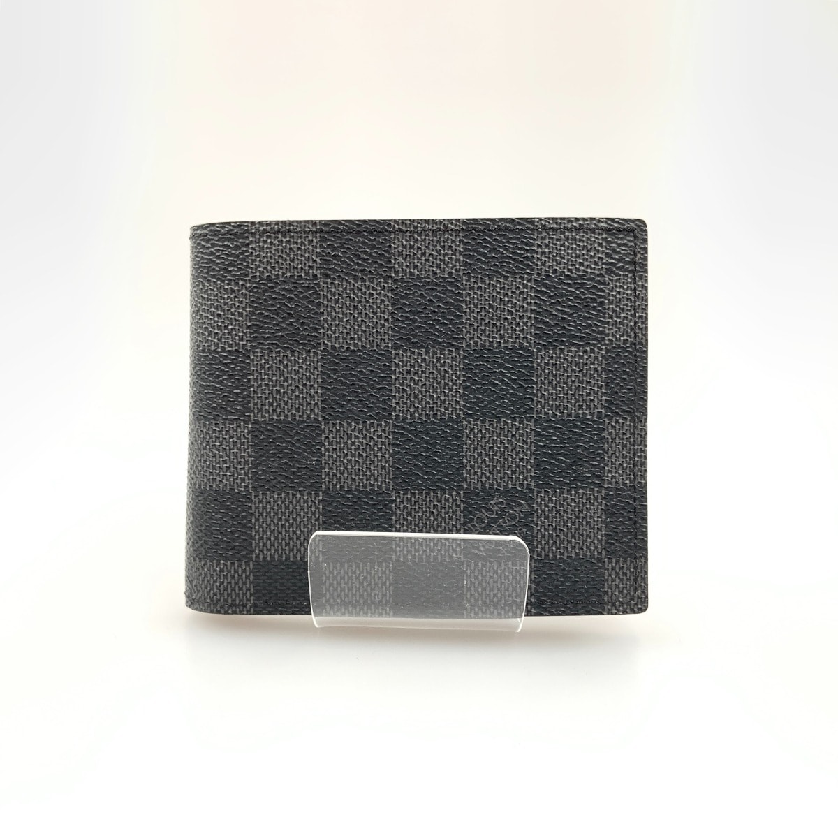 〇〇LOUIS VUITTON ルイヴィトン ダミエ グラフィット ポルトフォイユ マルコNM 二つ折り財布 N63336 ブラック