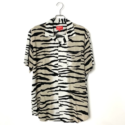 Supreme Tiger Stripe Rayon Shirt