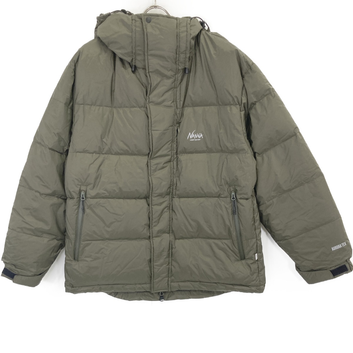 ナンガ ×KRIF MAYER 2419900 カーキ ナイロン ダウンジャケット L