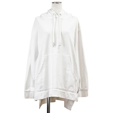 バーバリー リカルド・ティッシ期 ホースフェリー バックプリント スウェットパーカー スウェット レディース ホワイト XS BURBERRY