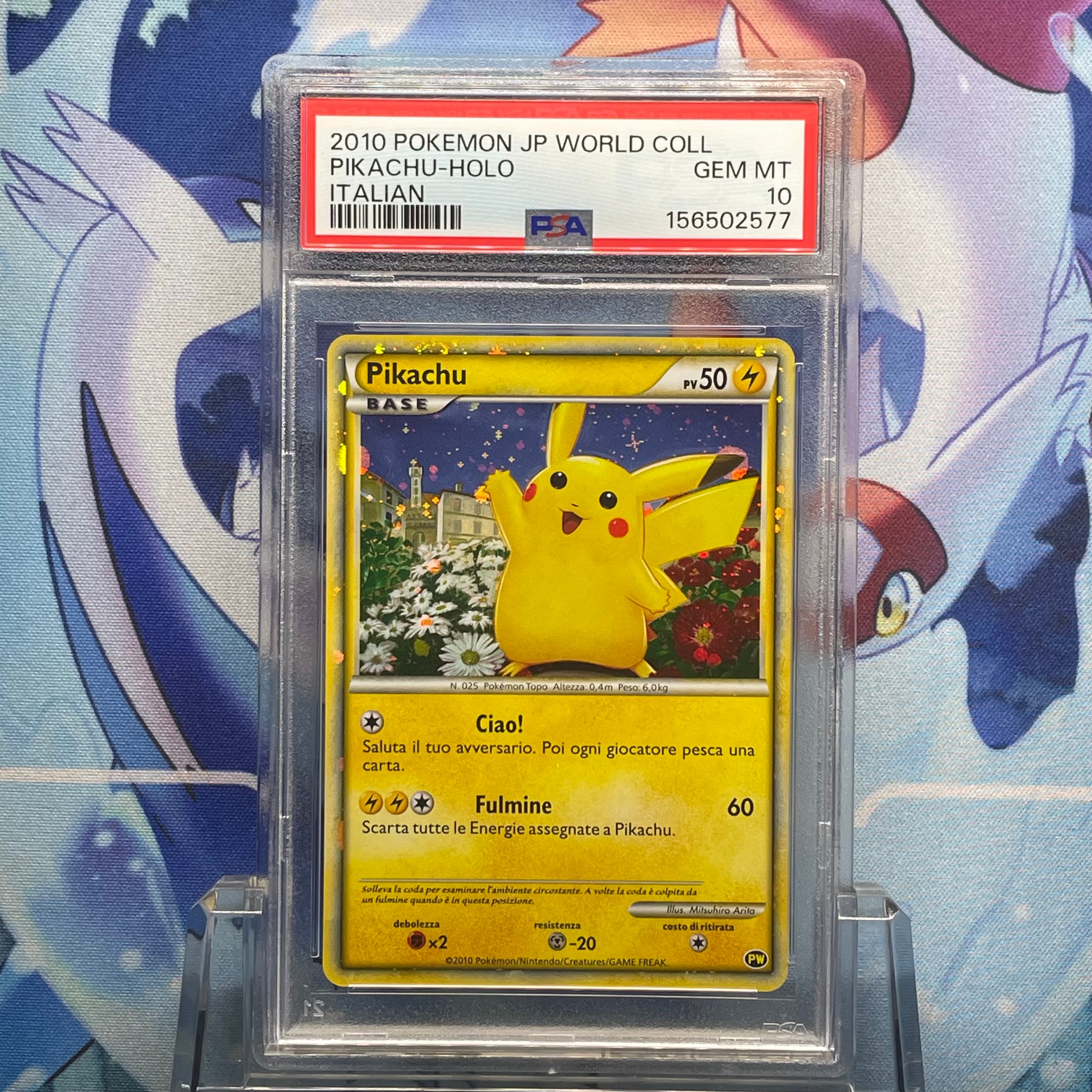 ピカチュウ イタリア [PW](ポケモンカード LEGEND「ピカチュウ ワールド」)