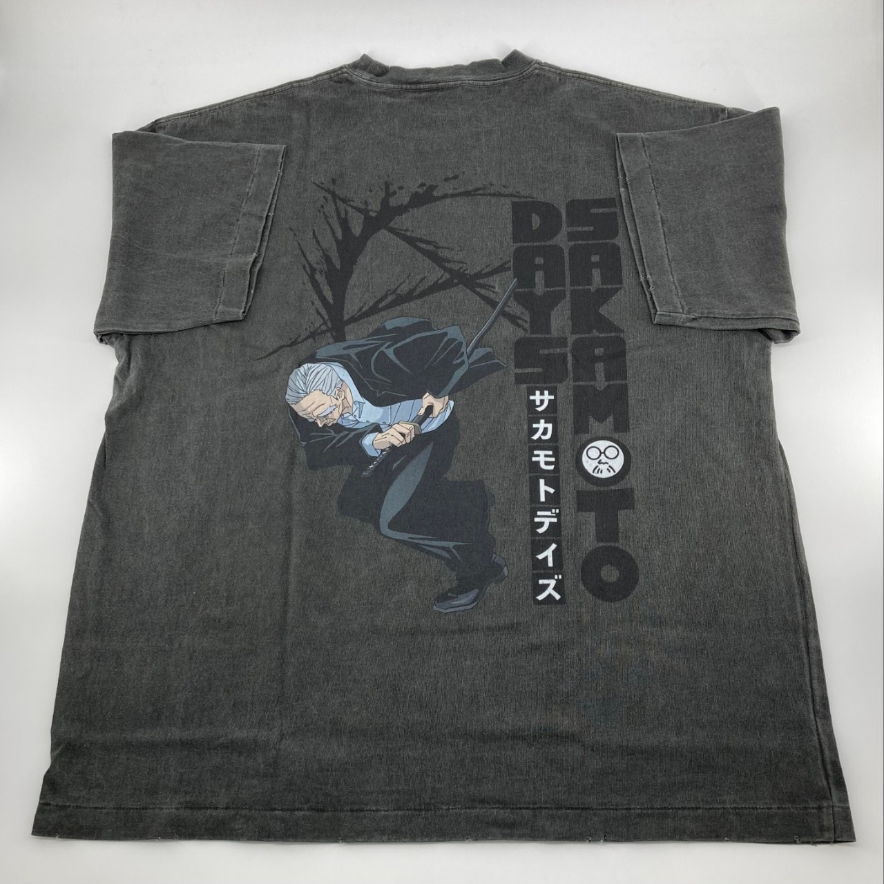 【新品】 THE SUGAR PUNCH(ザ シュガーパンチ) SAKAMOTO DAYS SS TEE TAKAMURA L 半袖Tシャツ ブラック