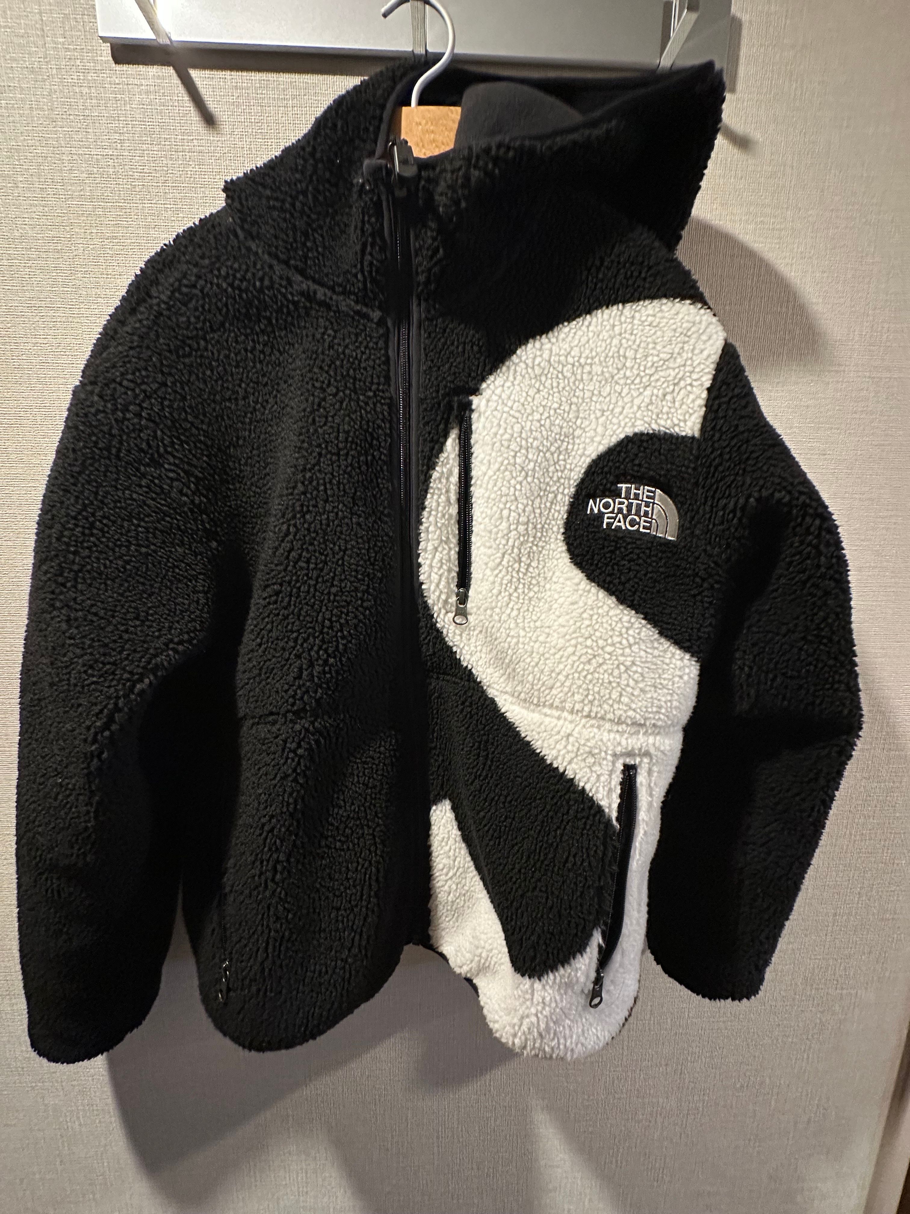 Supreme x The North Face S Logo Hooded Fleece Jacket "Black"