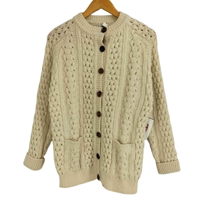 80S アランニットカーディガン【1141292642062】