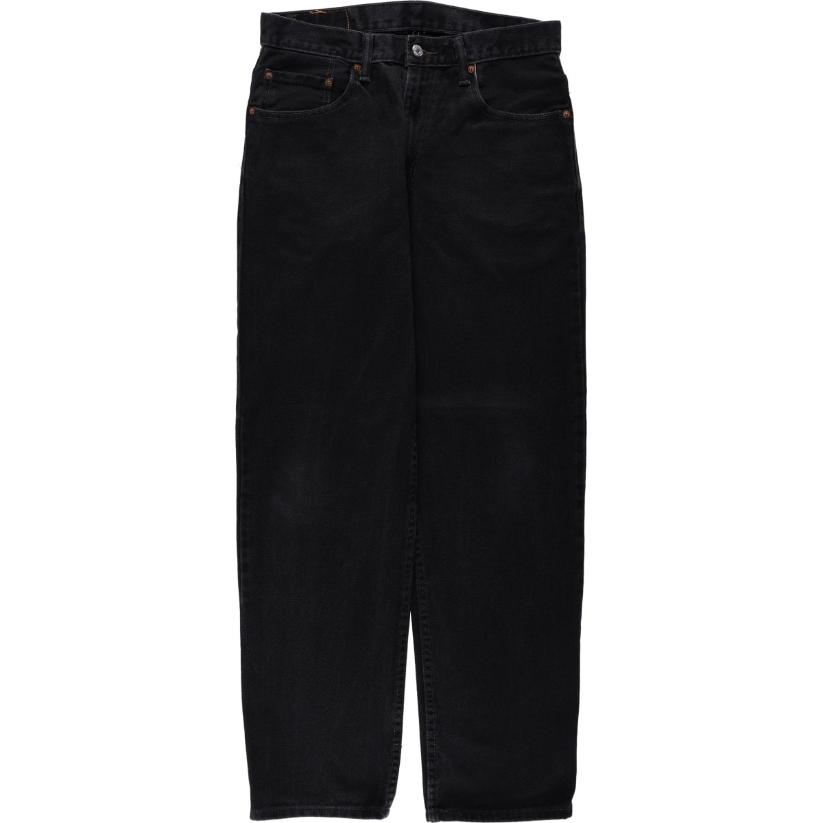 古着 リーバイス Levi's 550 ブラックデニム テーパードデニムパンツ メンズw33相当/eaa671957