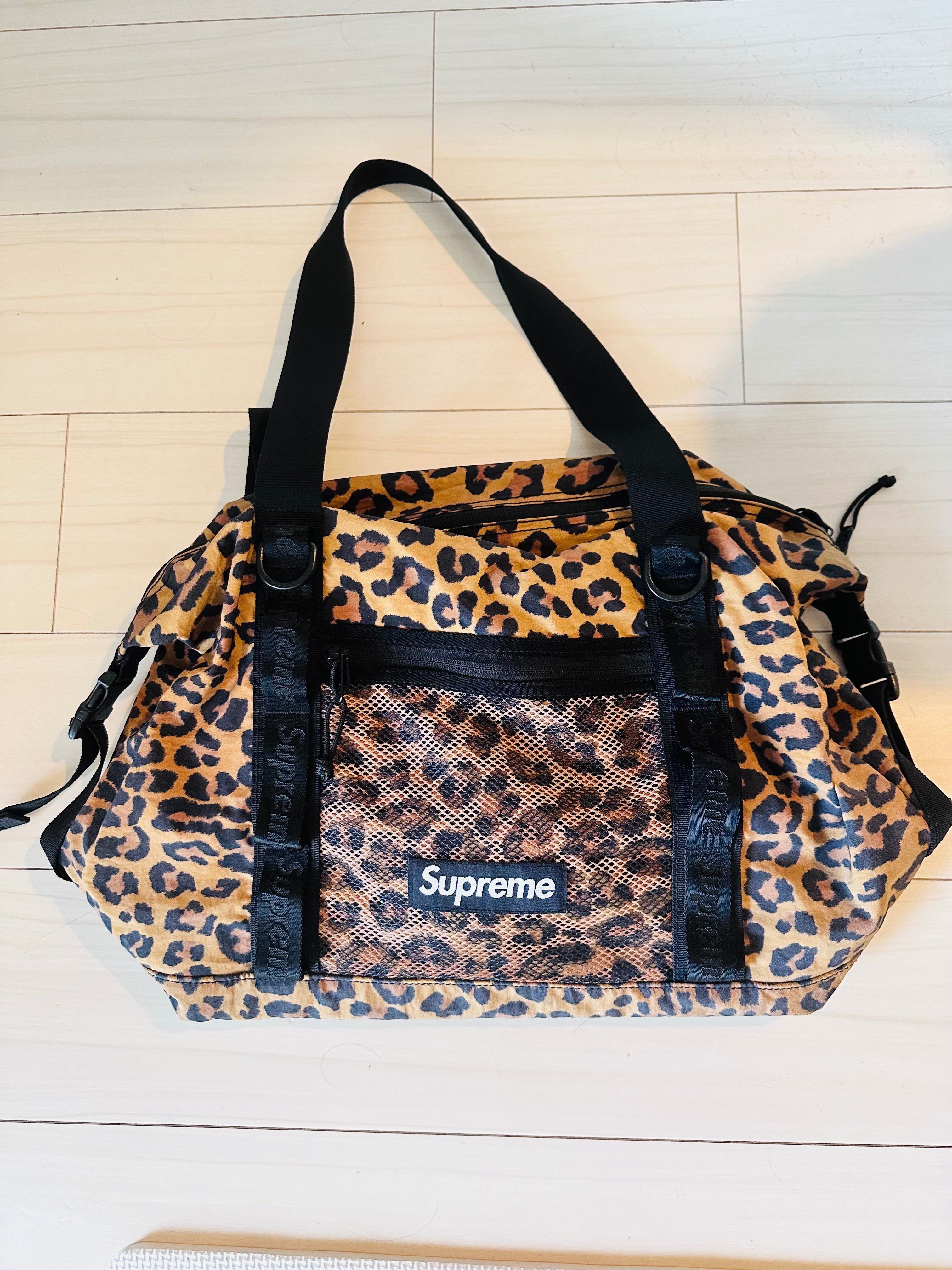 Supreme Zip Tote 25L "Leopard" (20FW)