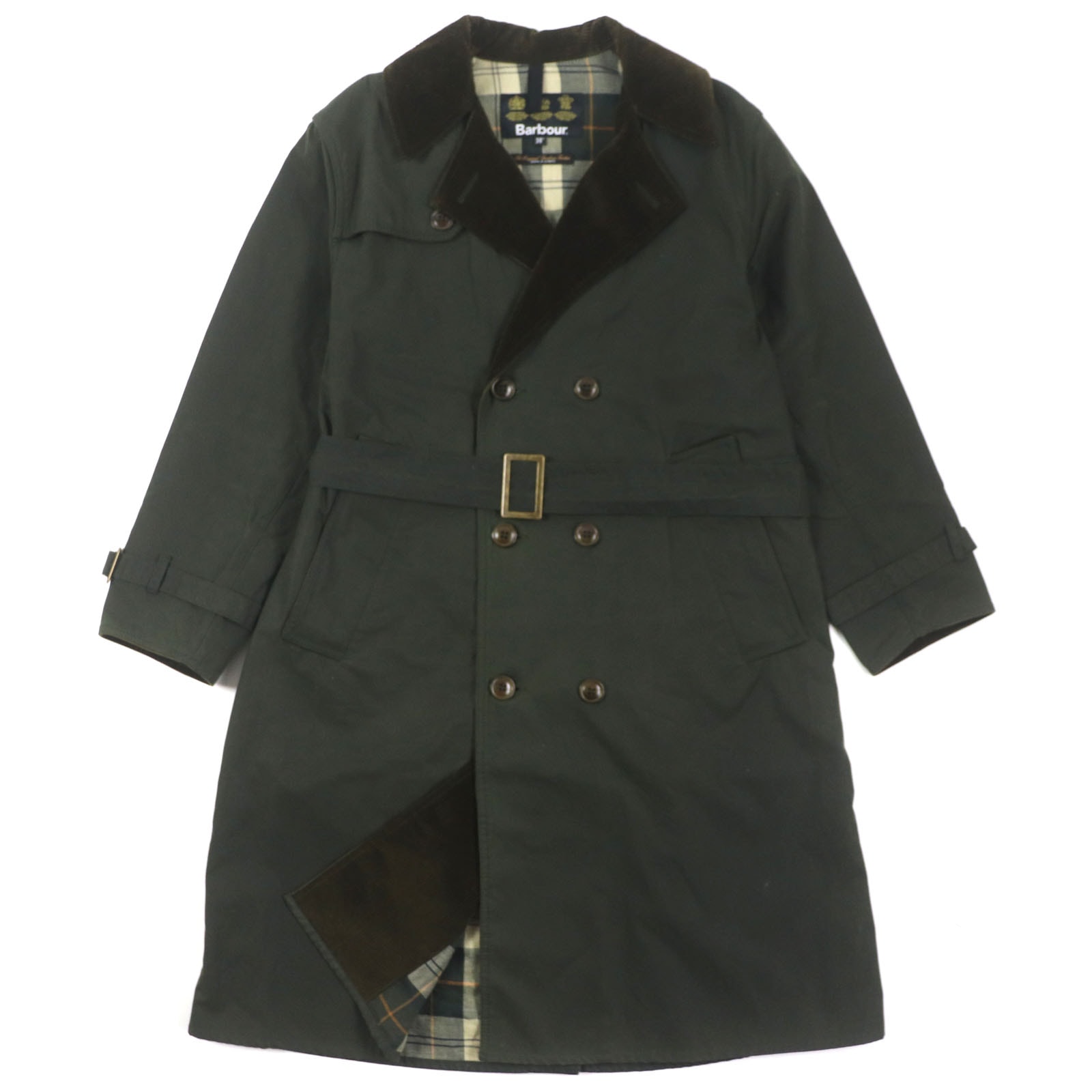 美品 バブアー
 コート カーキ メンズ 36