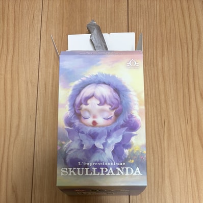 POP MART SKULLPANDA L'impressionnisme Series Plush Doll Lightning