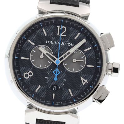 ルイ・ヴィトン タンブール ダミエ グラフィット QA094 メンズ 【中古】