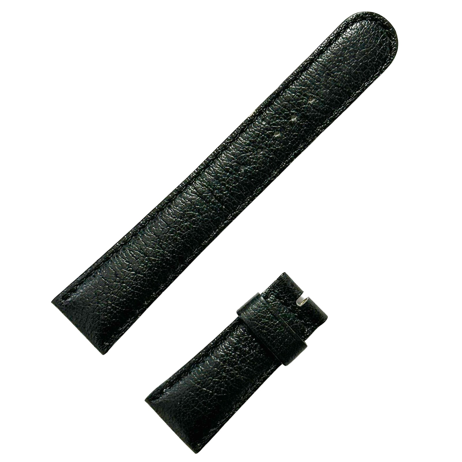 ROLEX ロレックス 純正 レザーベルト A7162 ブラック メンズ 時計ベルト