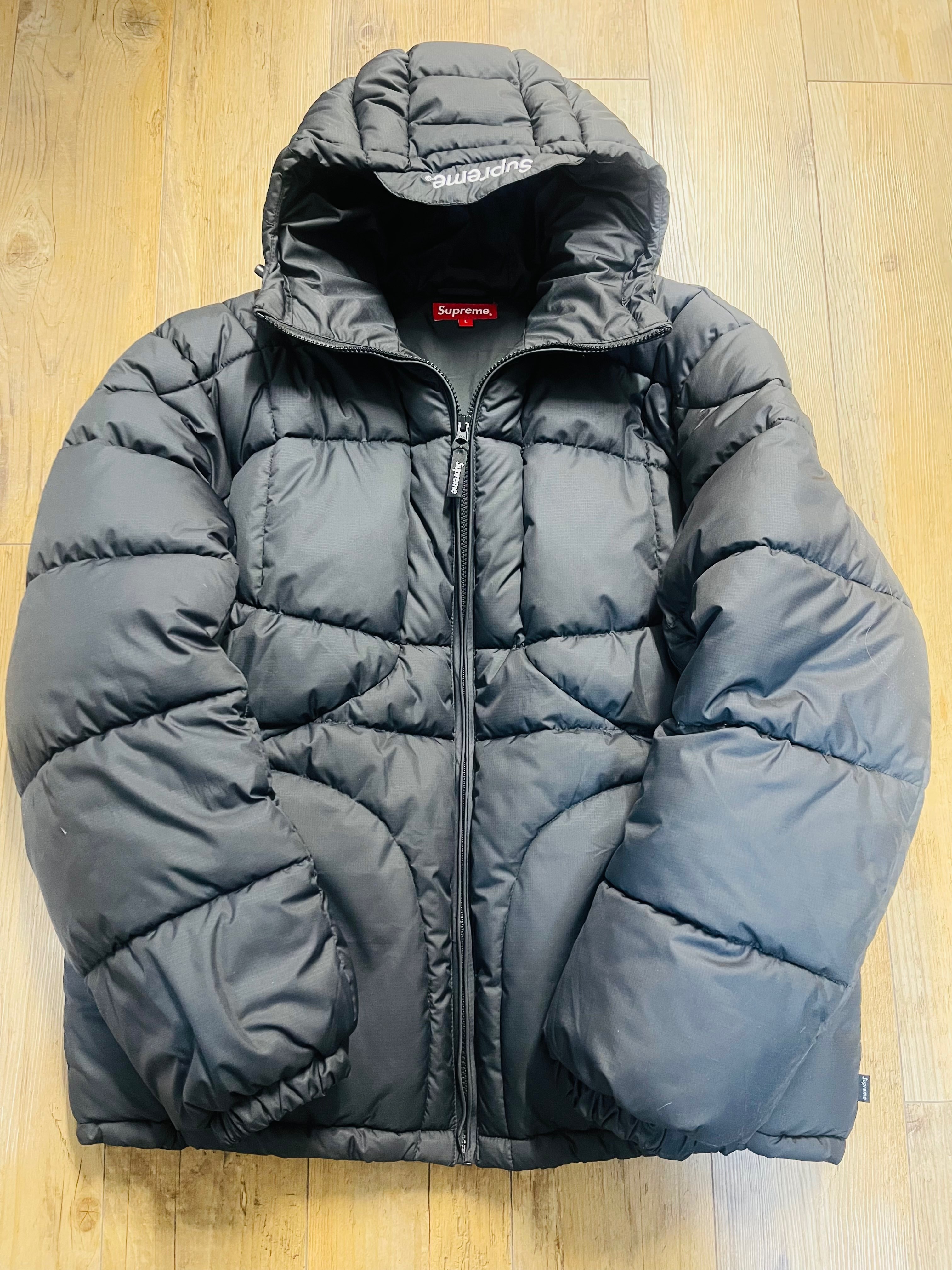 Supreme Warp Hooded Puffy Jacket 